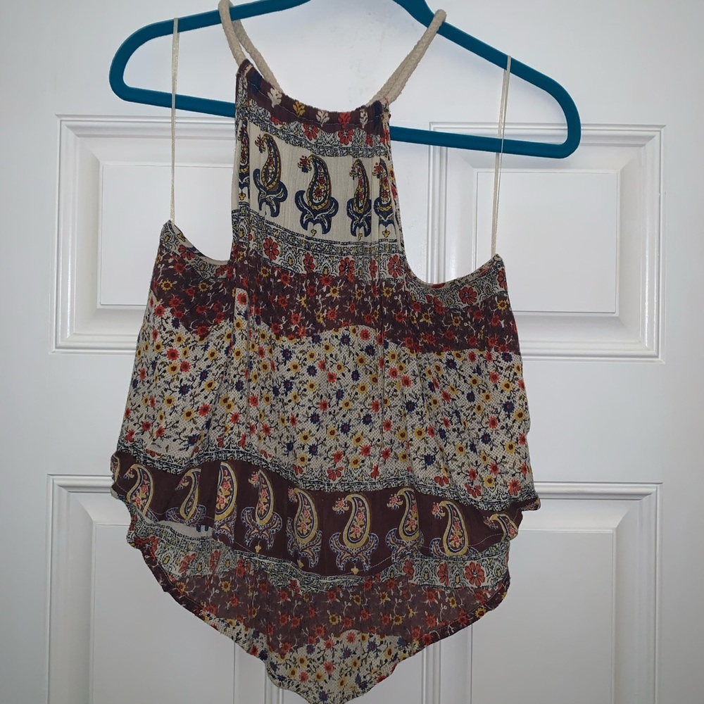 Halter top blouse
